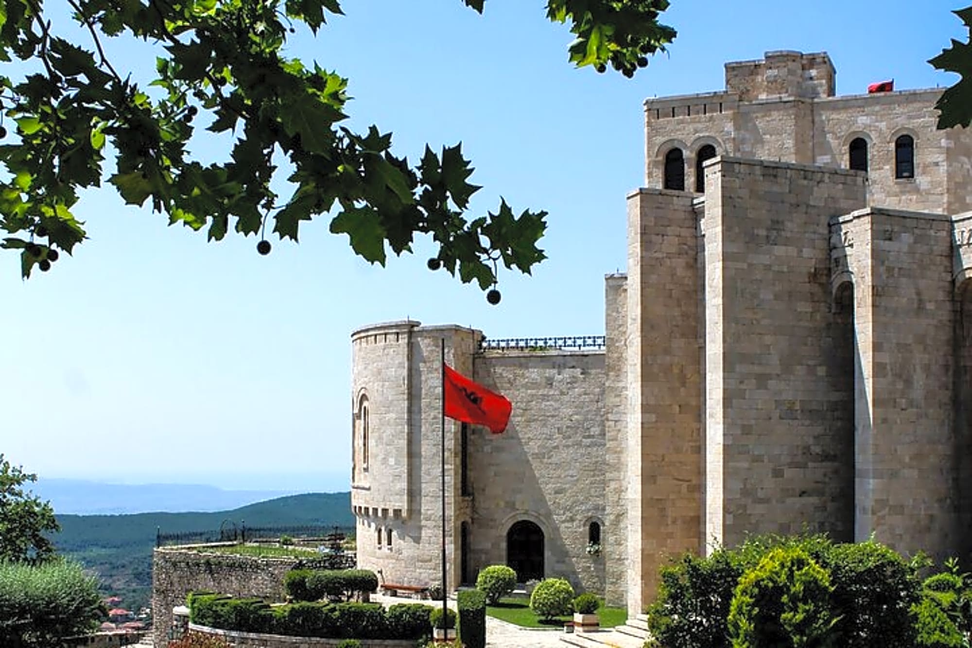 From Tirana: Kruja castle, Old Bazaar & Sarisalltik view point - Image 1