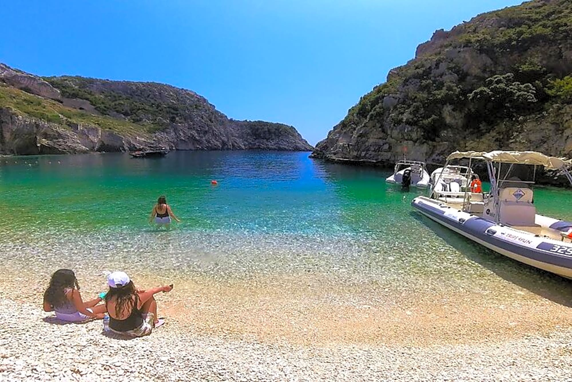 Private Full Day Boat Expedition to Grama Bay - Image 1