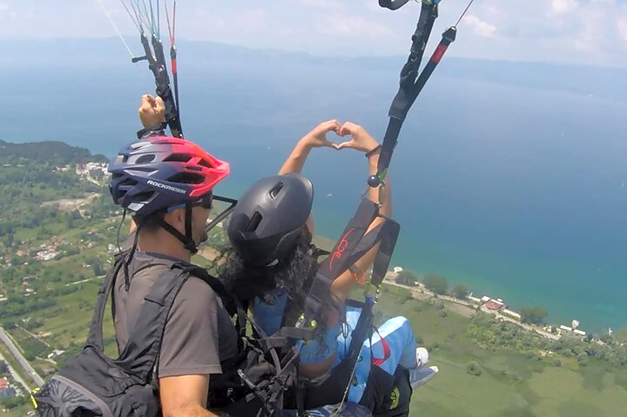 Paragliding First Class Above Ohrid - Image 1