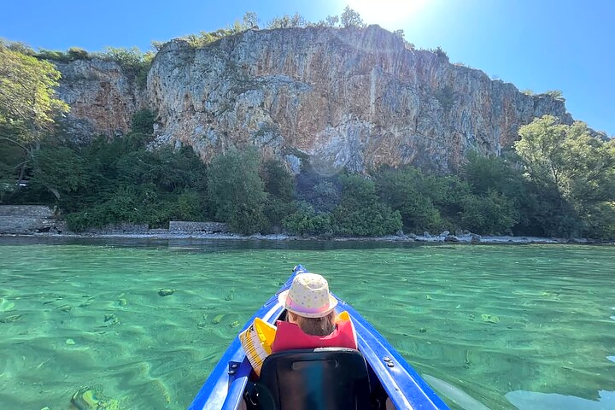 Lake Ohrid Kayaking with beach and BBQ Lunch - Image 1