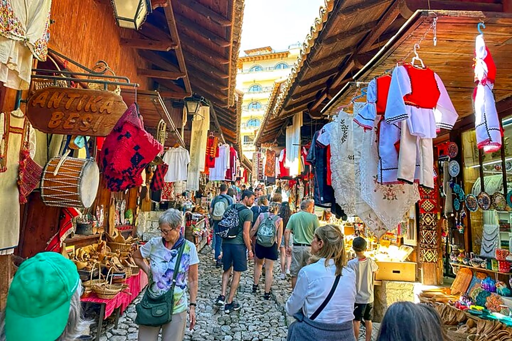 Kruja castle, the old Bazaar & Sarisalltik- Departure from Tirana - Image 1