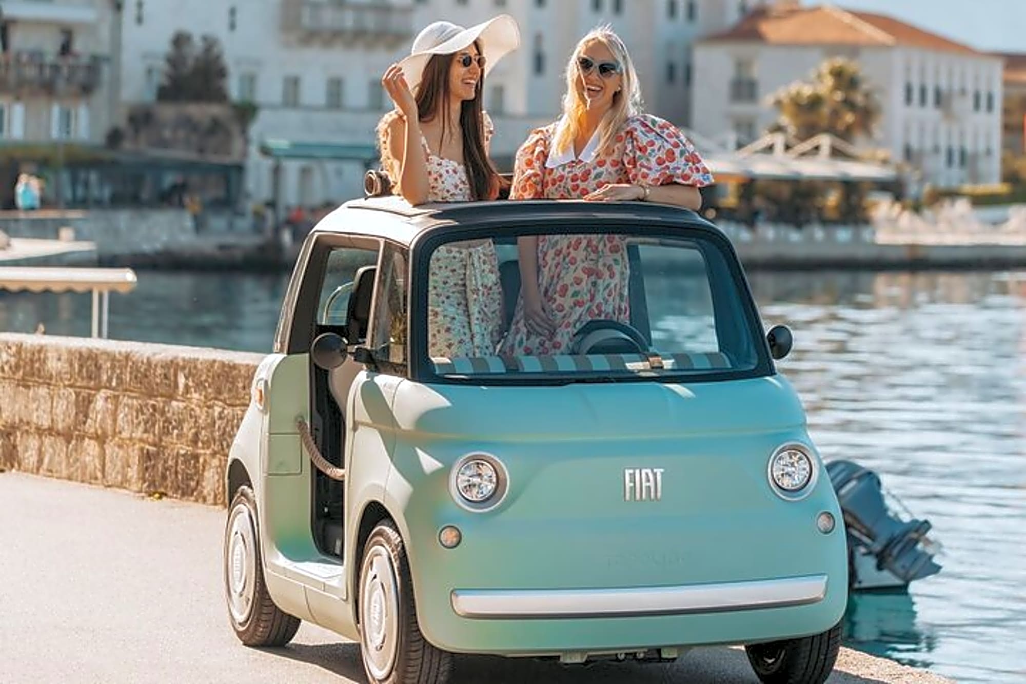 Topolino Guided City Tour by E Car Kotor Perast - Image 1