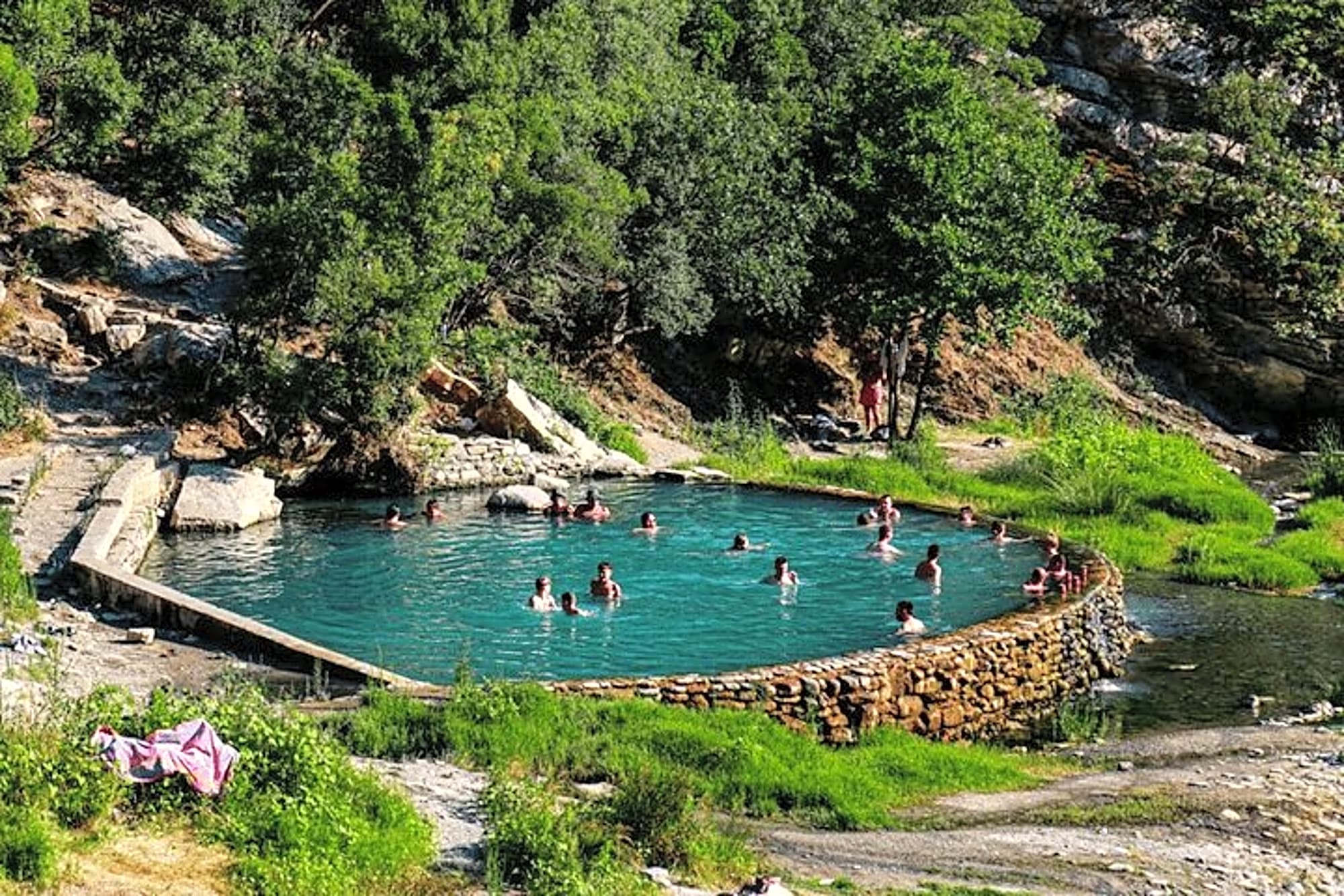 From Tirana / Durres : Permet / Thermal Baths & Canyons Day Tour - Image 1