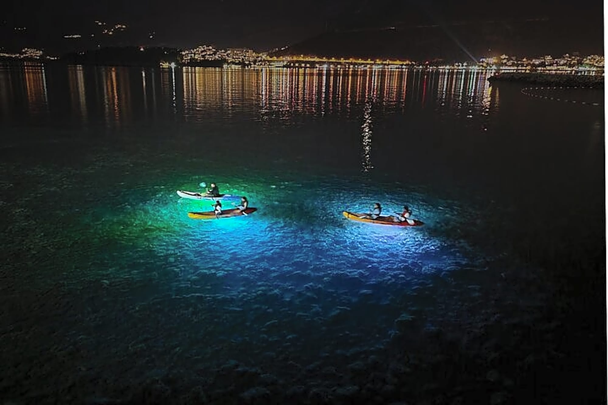 Budva: 2-Hour «Night Lights» Kayak Tour - Image 1
