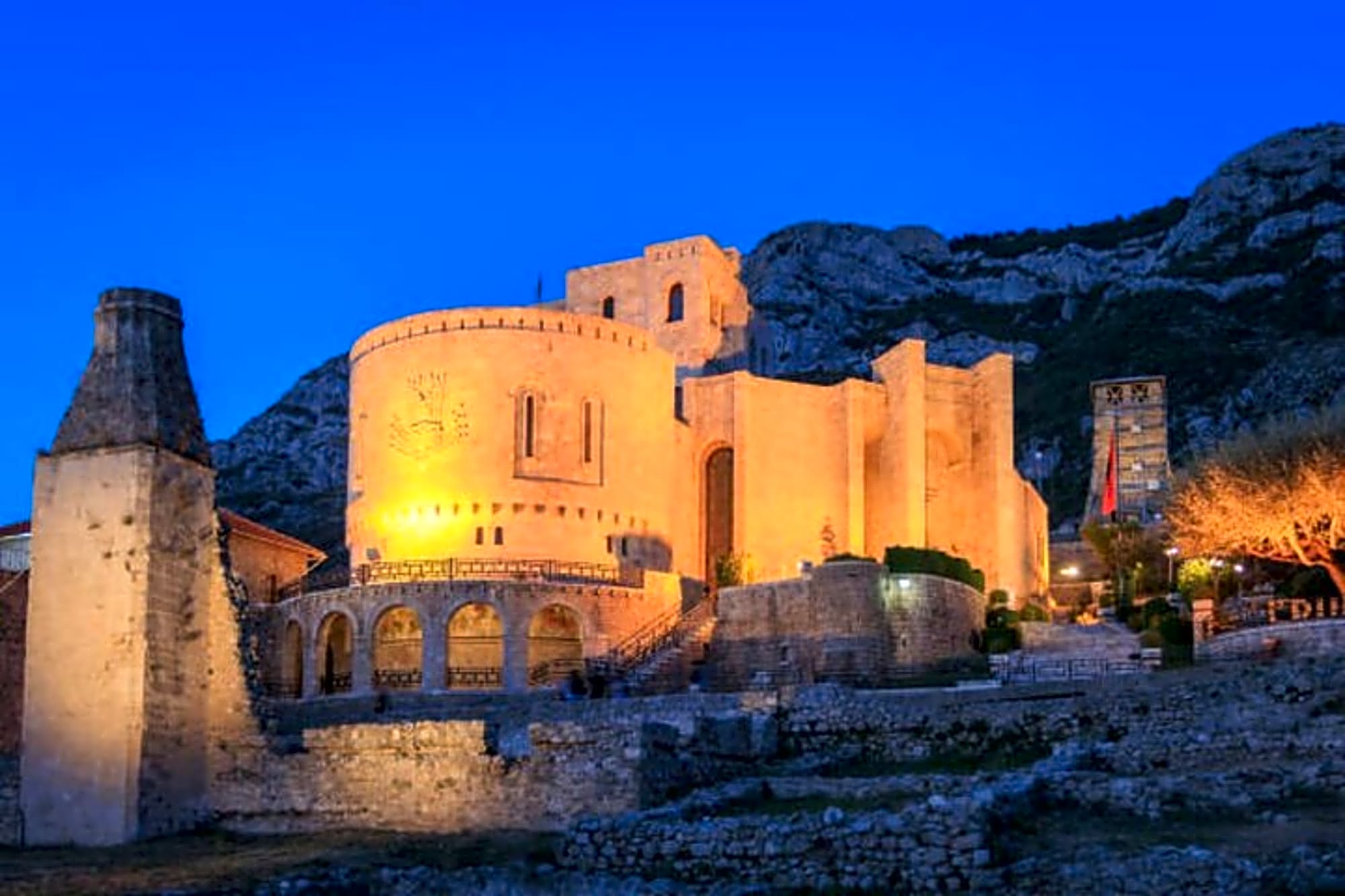 Kruja by Night: Castle & Bazaar Tour from Durres or Golem - Image 1