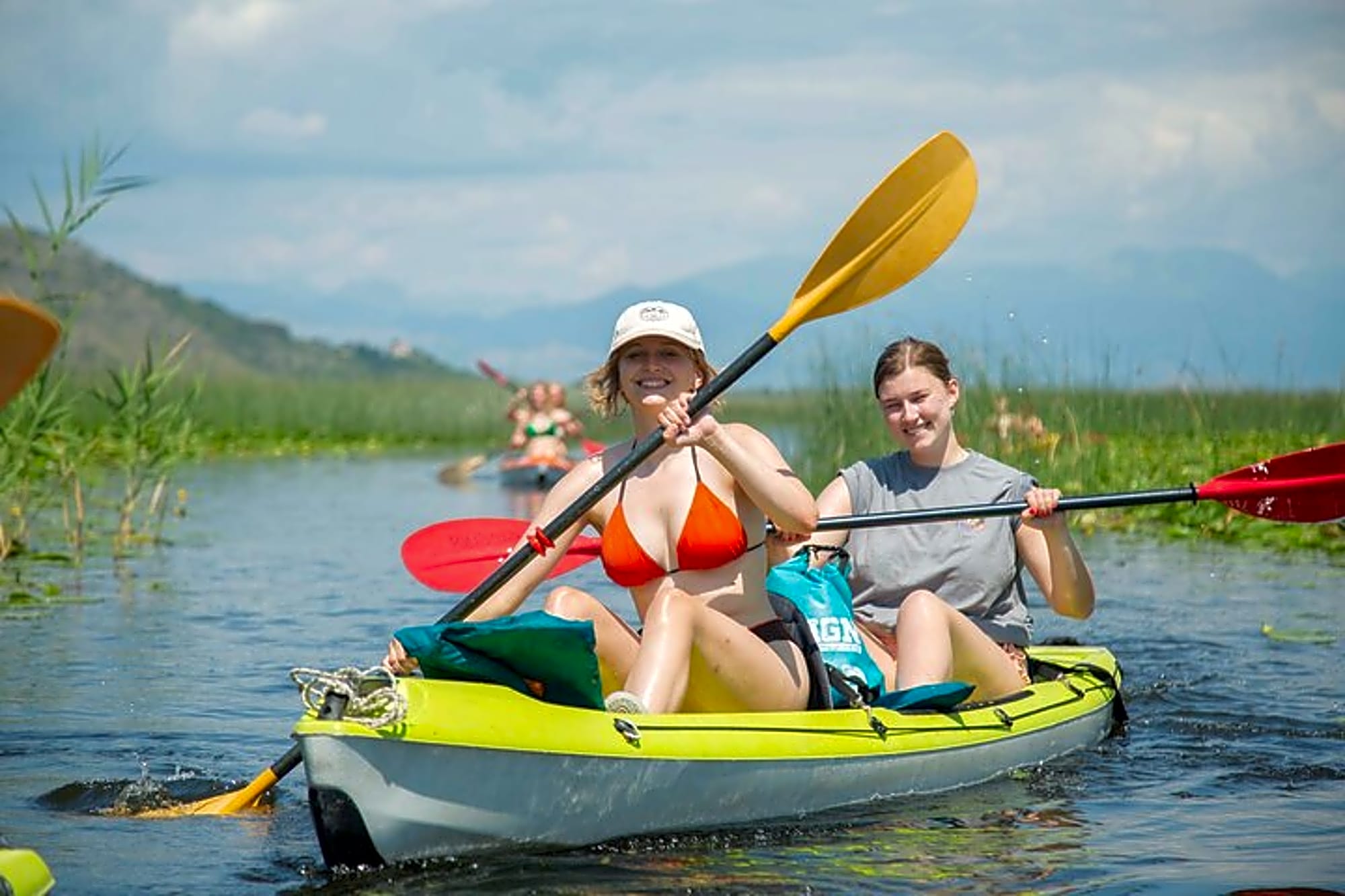 Skadar Lake Individual Kayaking Hidden Canals and Swimming - Image 1