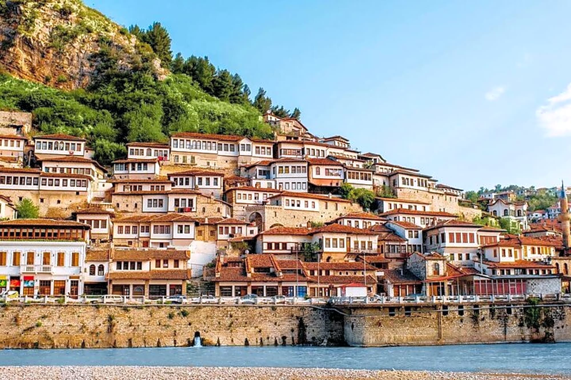 Day Tour from Tirana to Berat City Castle-Durres and Belsh lake - Image 1