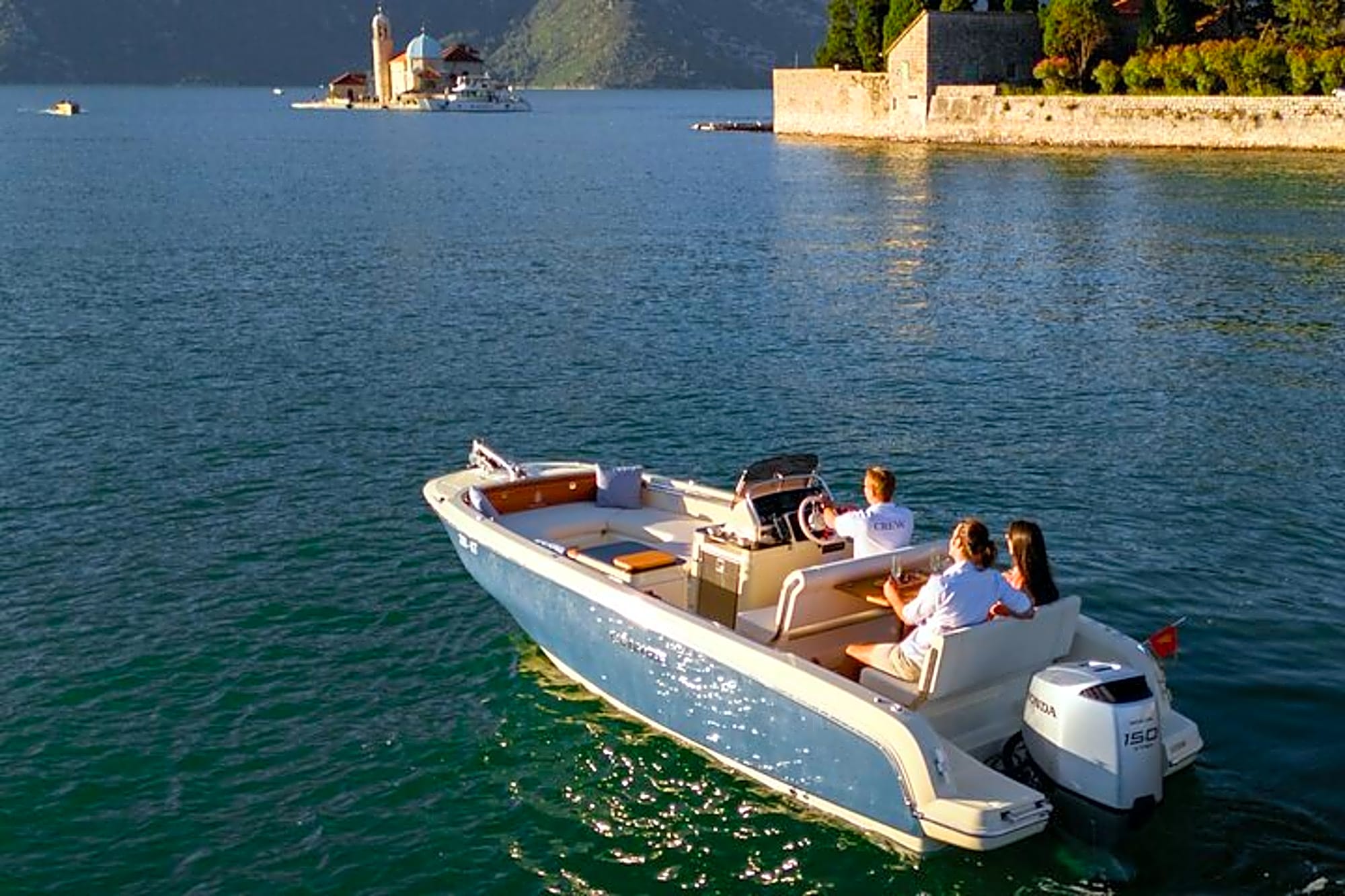 Private Lux 2h Speedboat Tour Our Lady of the Rock and Perast - Image 1