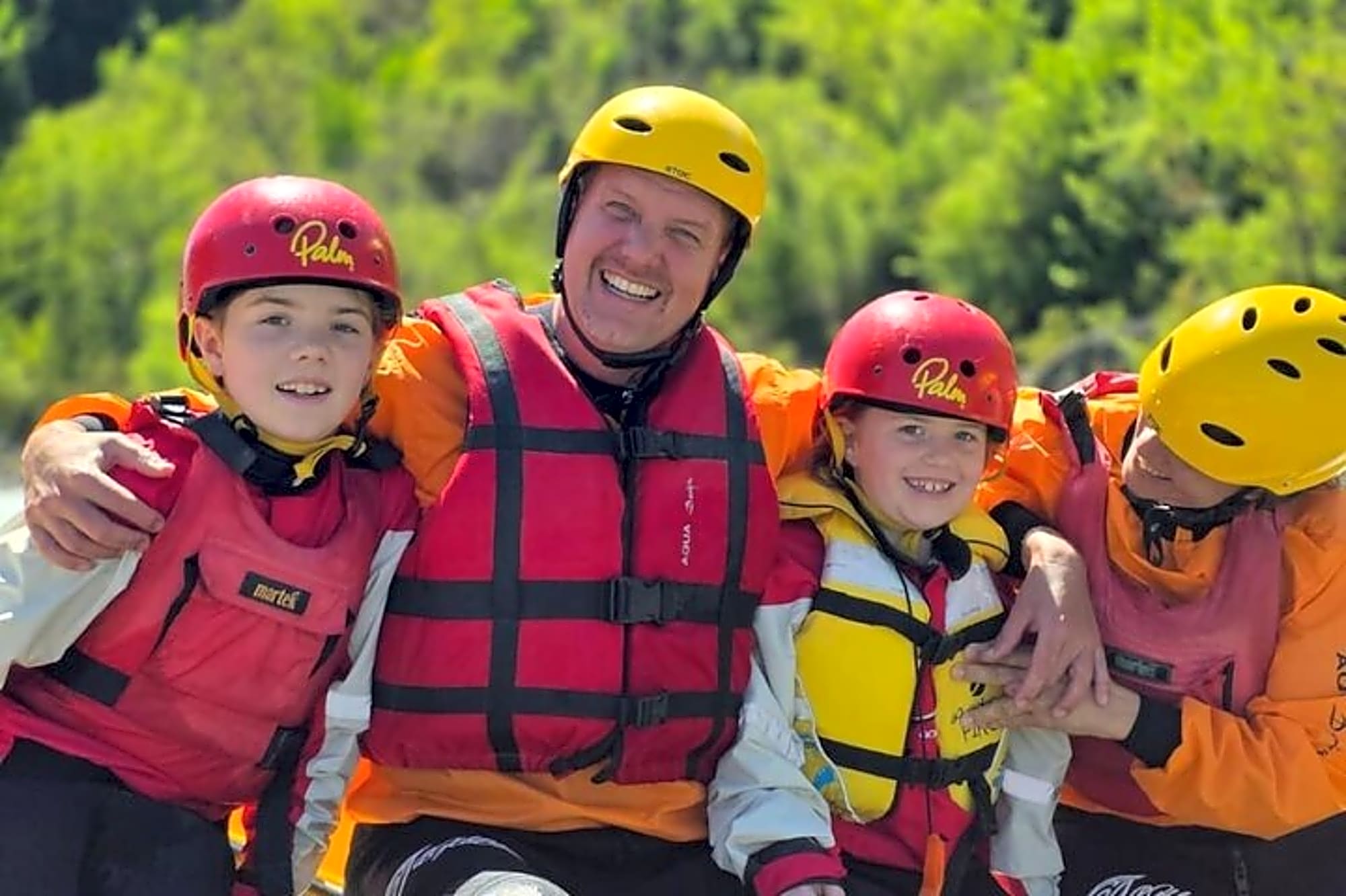Family Rafting Vjosa River in Permet Albania - Image 1