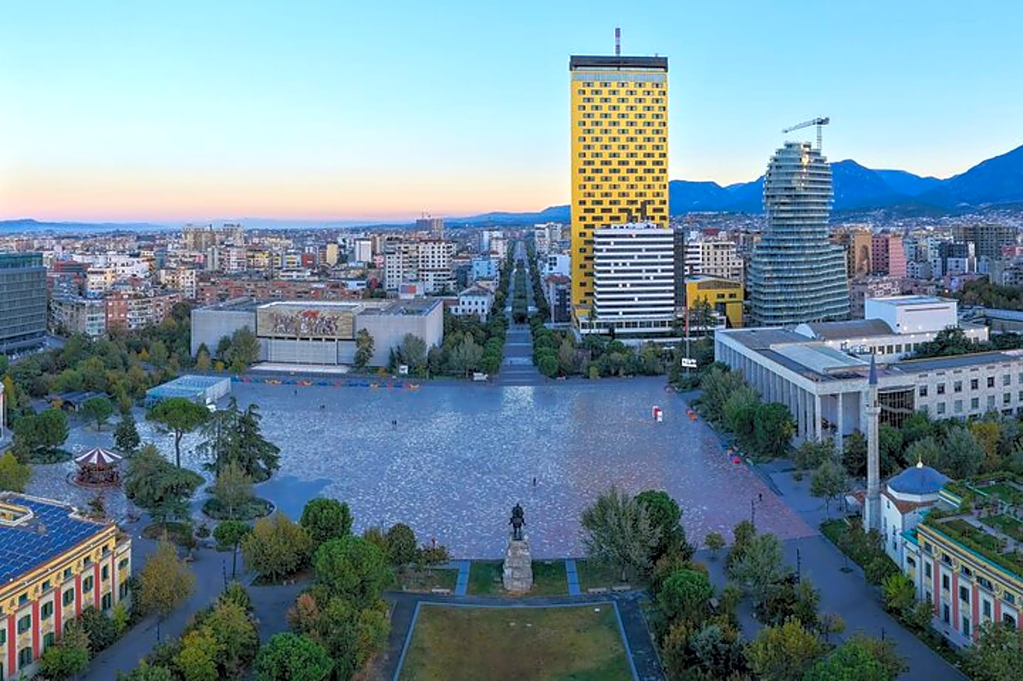 Tirana 3 to 4 Hour Walking Tour with 360 City Views Local Flavors - Image 1