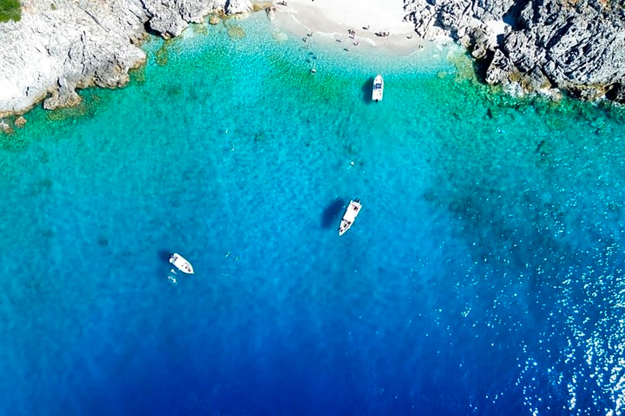 Private Boat Tour: Grama Bay and +15 Beaches of Himarë, Albania - Image 1