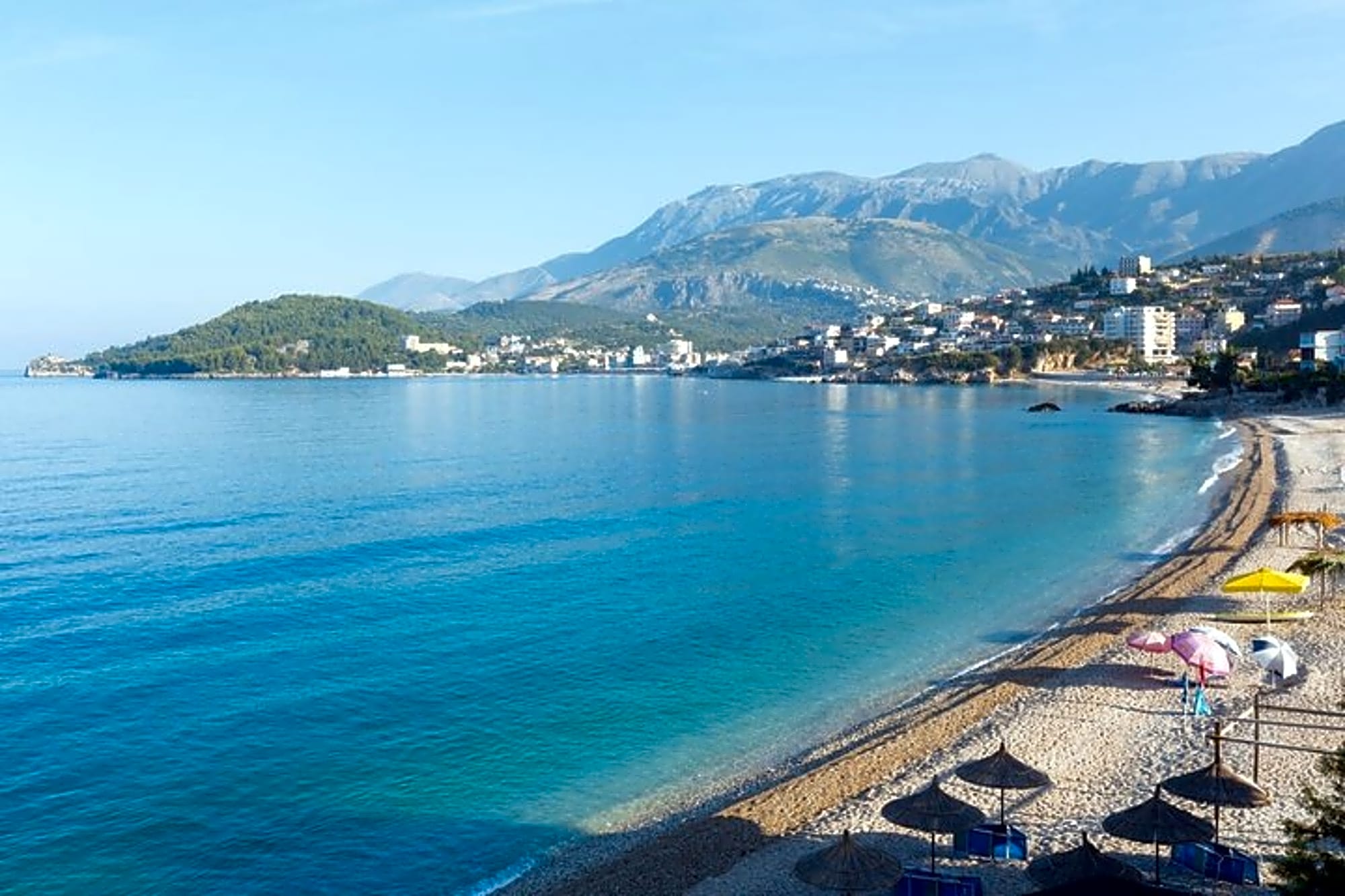 Tirana Airport to Sarande & Ksamil Private Minivan Transfer - Image 1