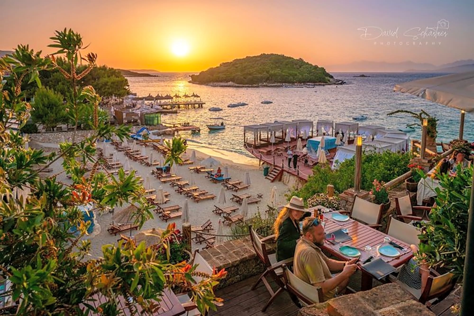 Private Sunset Boat Tour to Ksamil Islands - Image 1
