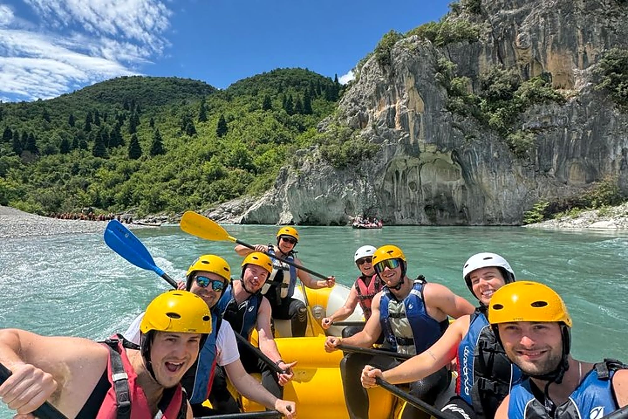Vjosa Rafting Getaway: Rafting Tour in Vjosa River, Permet - Image 1