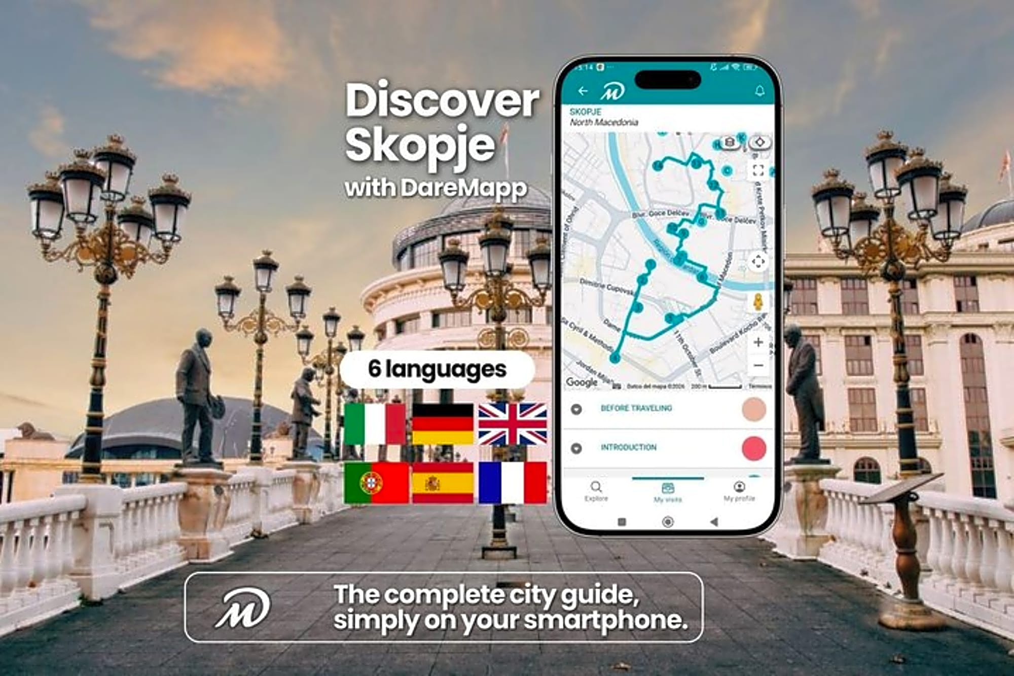 TOP Skopje : Private Guided Tour with your mobile - Image 1