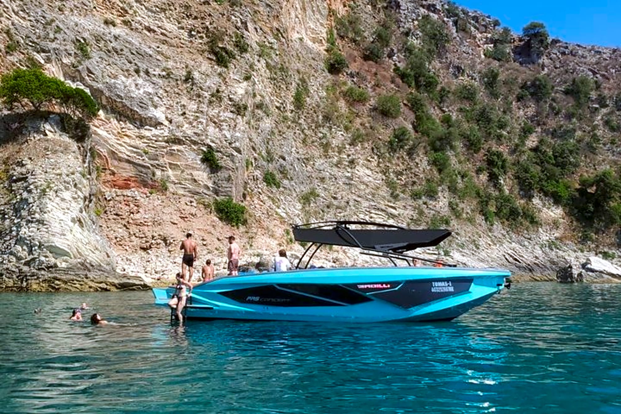 Dhermi: Boat tour of the Caves & Filikuri bay swimming&snorkeling - Image 1
