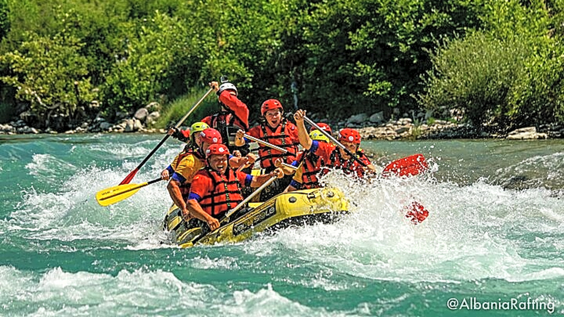 Rafting Vjosa River Gjirokastër Albania ARG - Albania