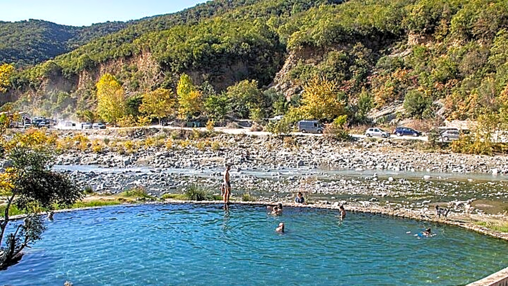 Visit Benje Thermal Baths & Kelcyra Waterfall & Langarica Canyon - Albania