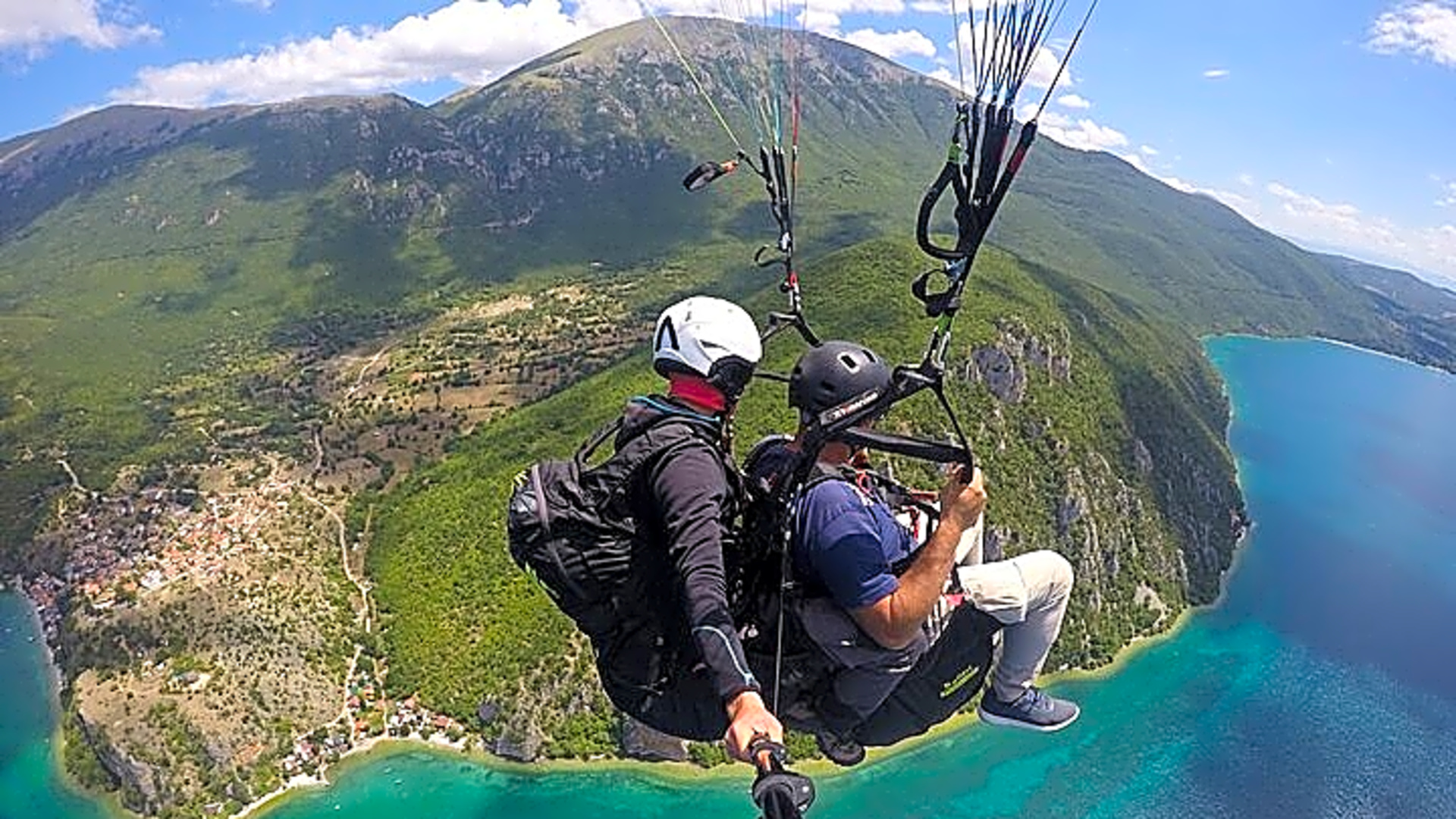 Private Paragliding in Ohrid - North Macedonia