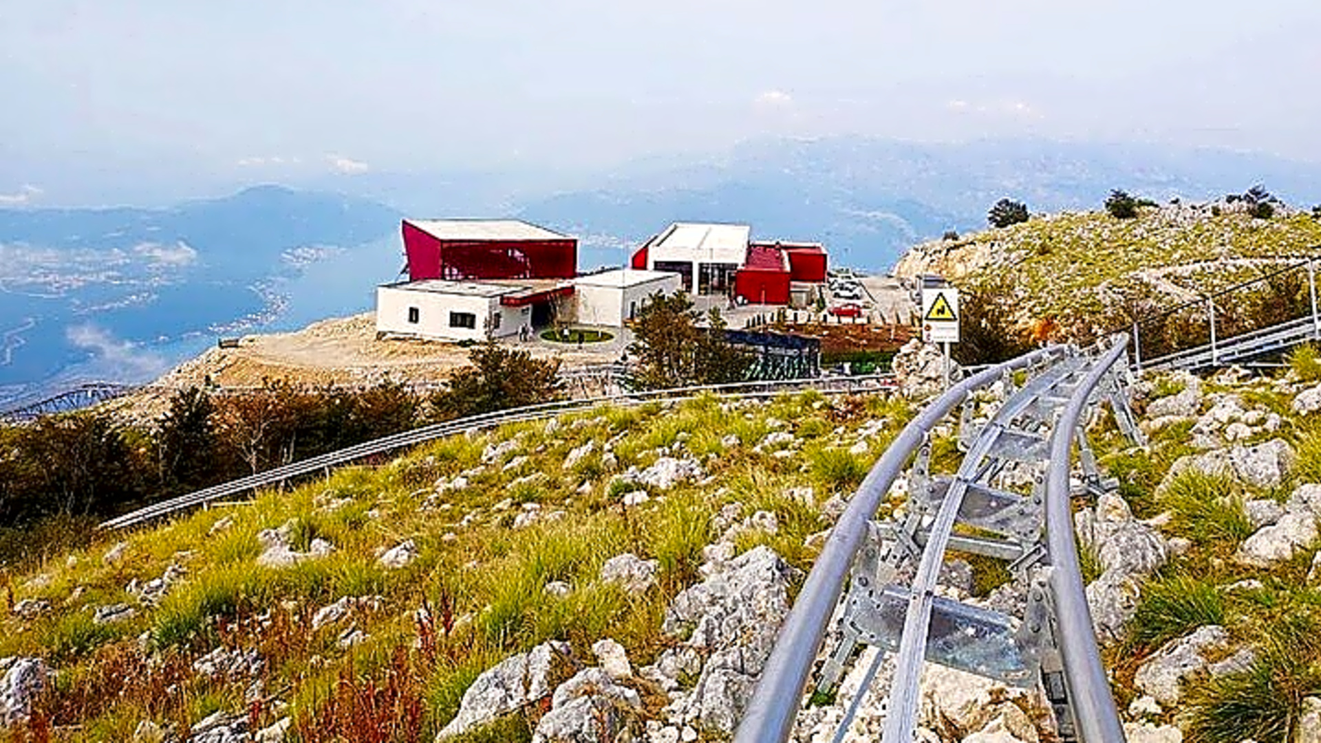 Epic 25 Turns Downhill Bike Descent w/ Panoramic Cable Car Ascent - Montenegro