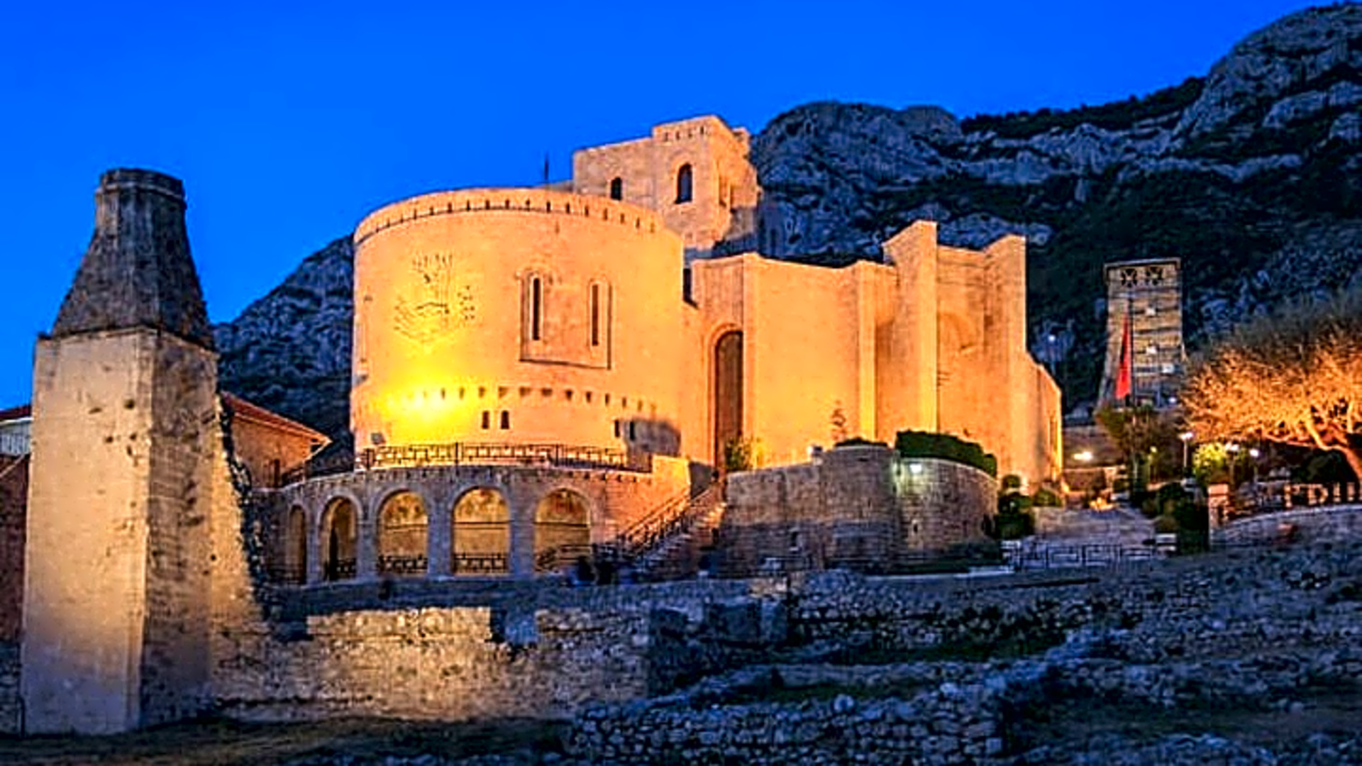 Kruja by Night: Castle & Bazaar Tour from Durres or Golem - Albania