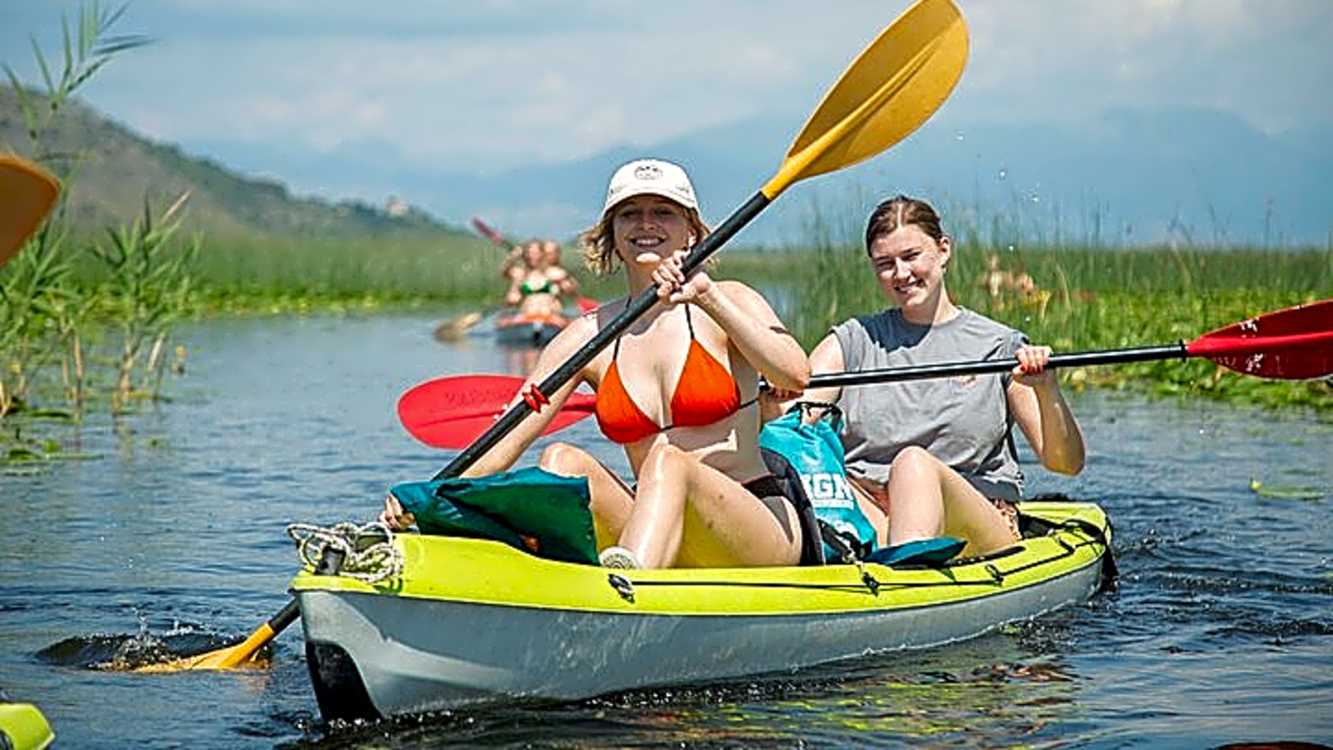 Skadar Lake Individual Kayaking Hidden Canals and Swimming - Montenegro