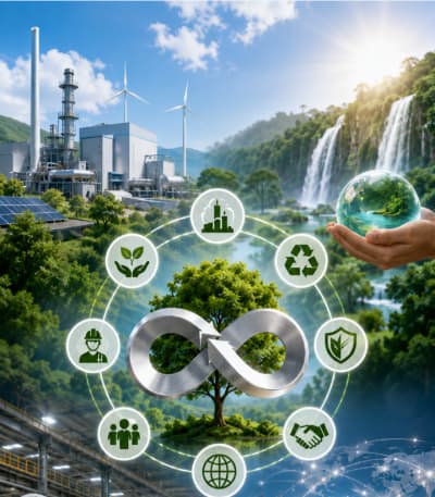ASI certification benefits — sustainable aluminium production, recycling, and global supply chain