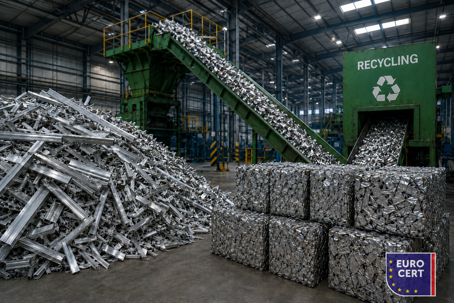 Aluminium recycling operations