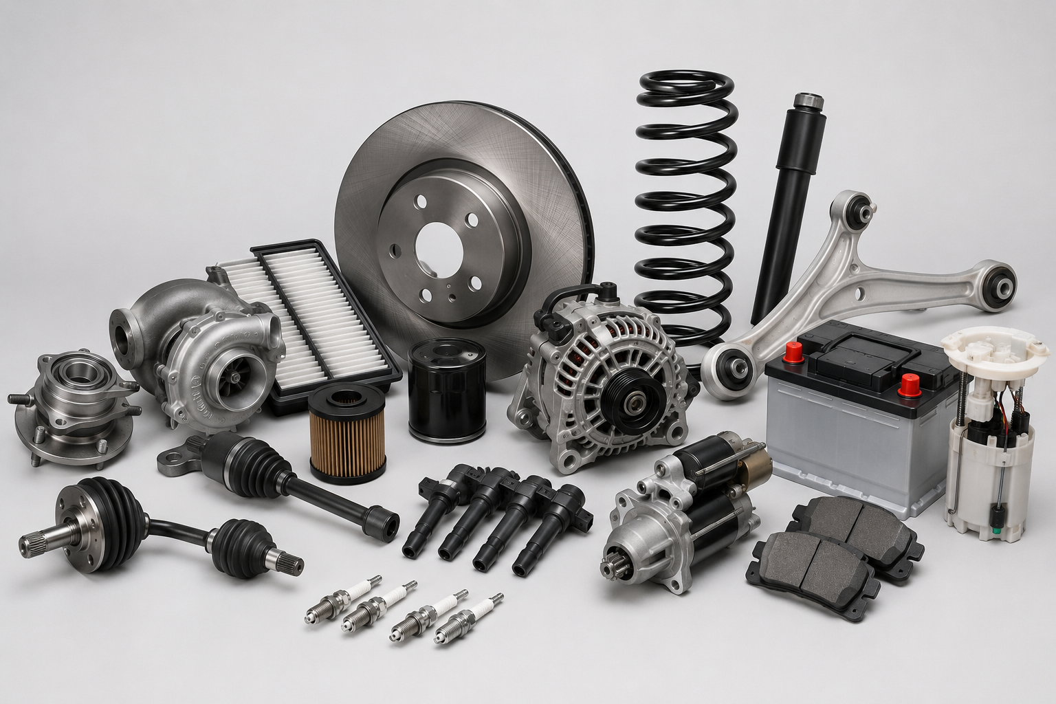 Automotive aluminium components