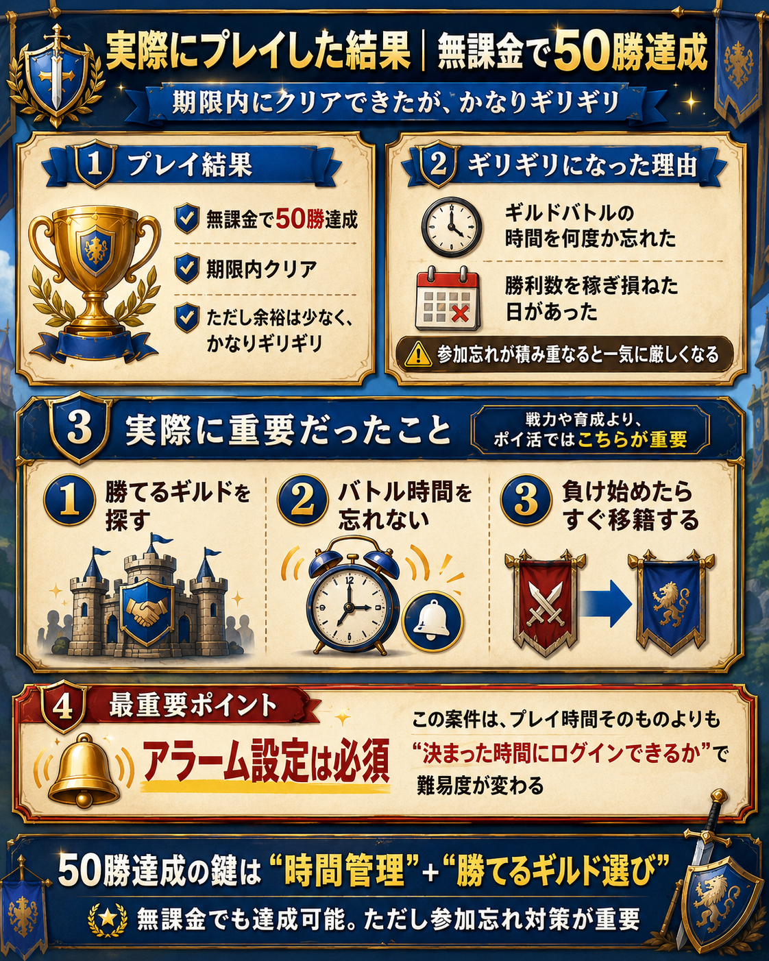 実際にプレイした結果