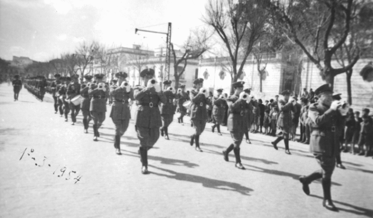 La histórica Banda de Cornetas y Tambores de la Policía Armada, presente en la Exposición por el XX Aniversario de la Banda Esencia