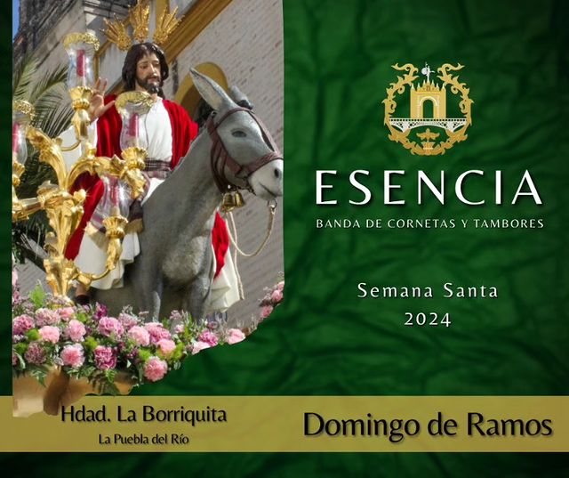 Cruceta de Esencia en la Borriquita 2024