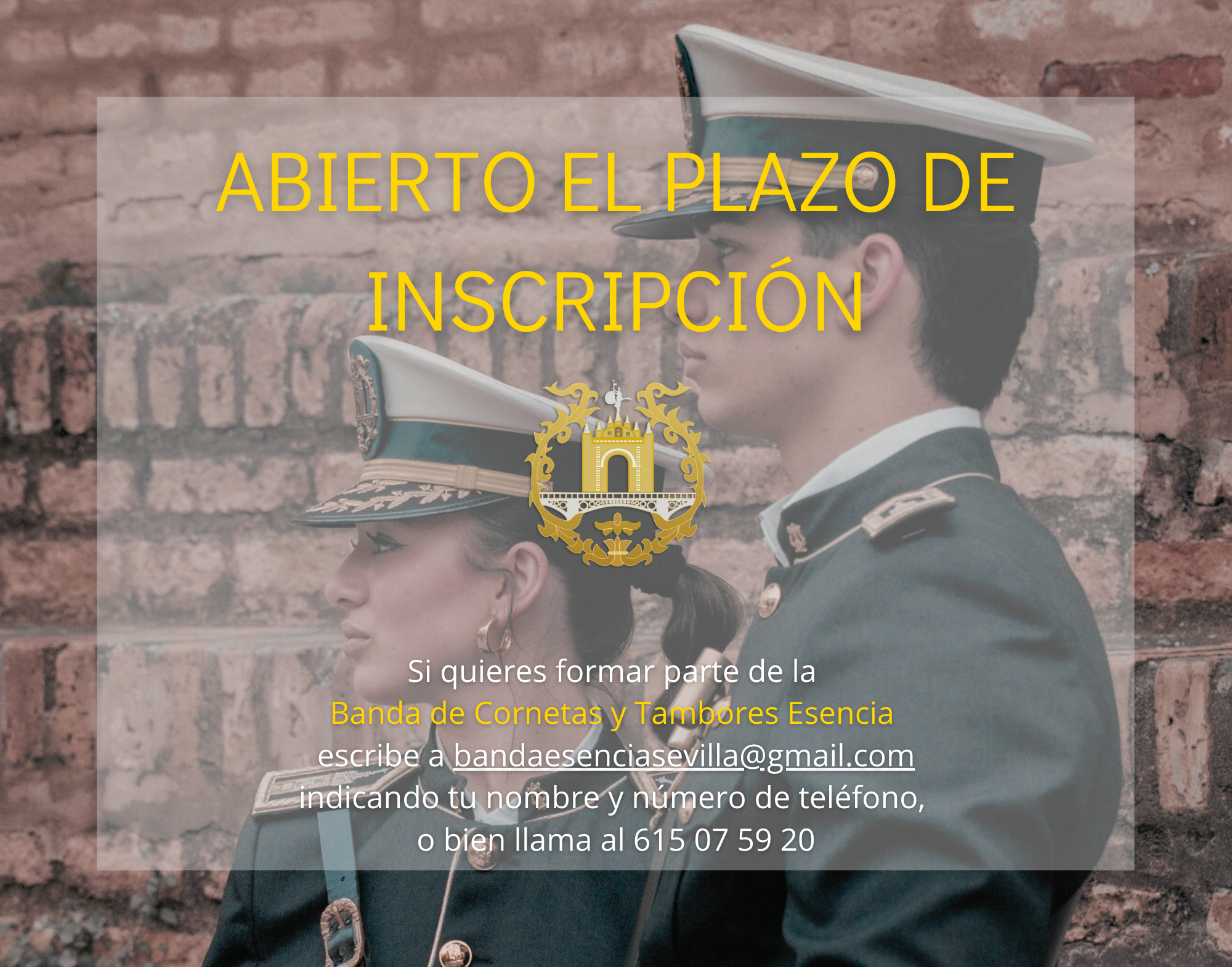 Abierto el plazo de inscripción para nuevos componentes
