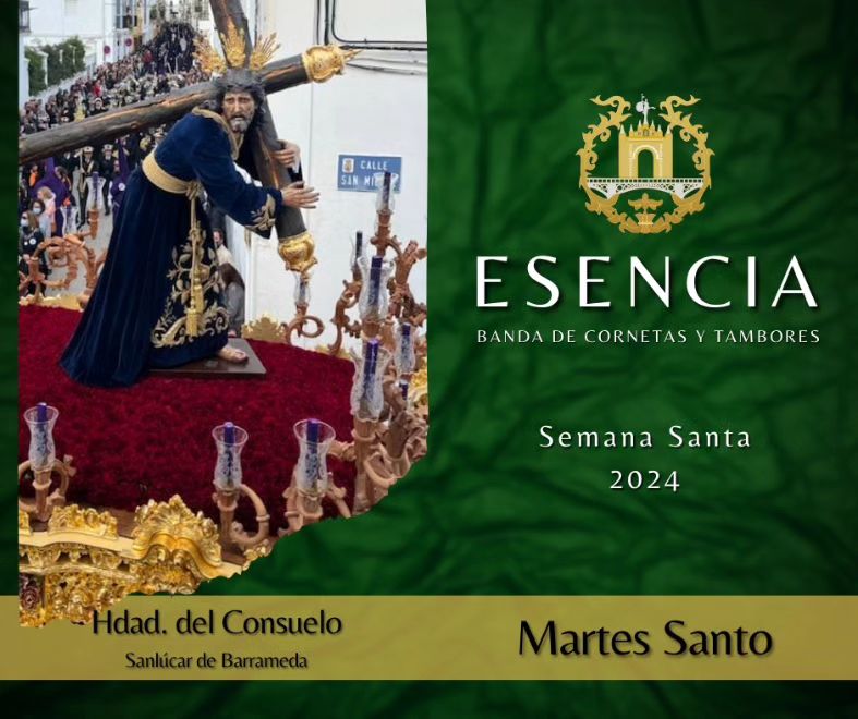 Cruceta de Esencia en la Hermandad del Consuelo Martes Santo 2024