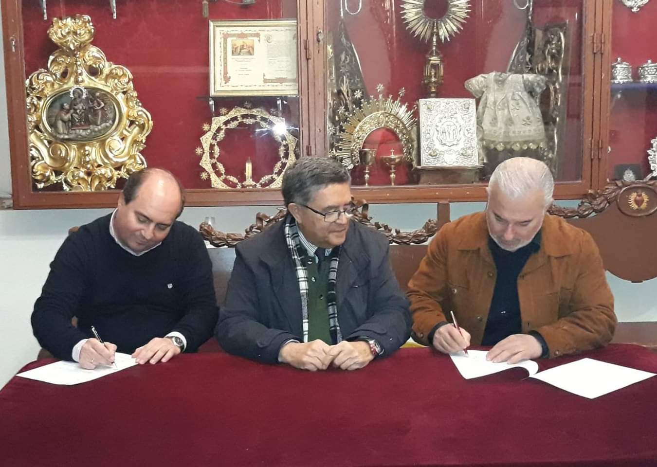 Renovación con la Hdad. de Las Siete Palabras