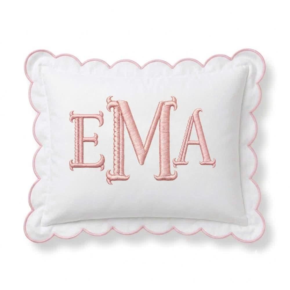 Personalized Embroidered Pillow Cover