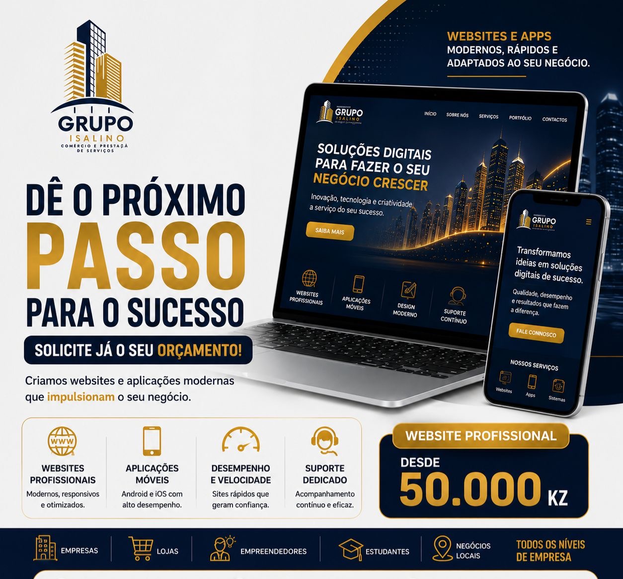 Solicite já o seu orçamento