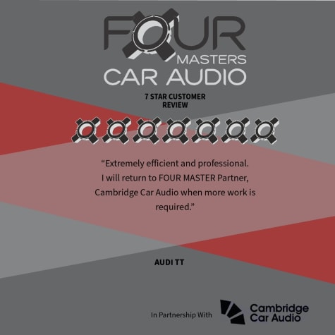 FOUR MASTER Partner Cambridge Car Audio