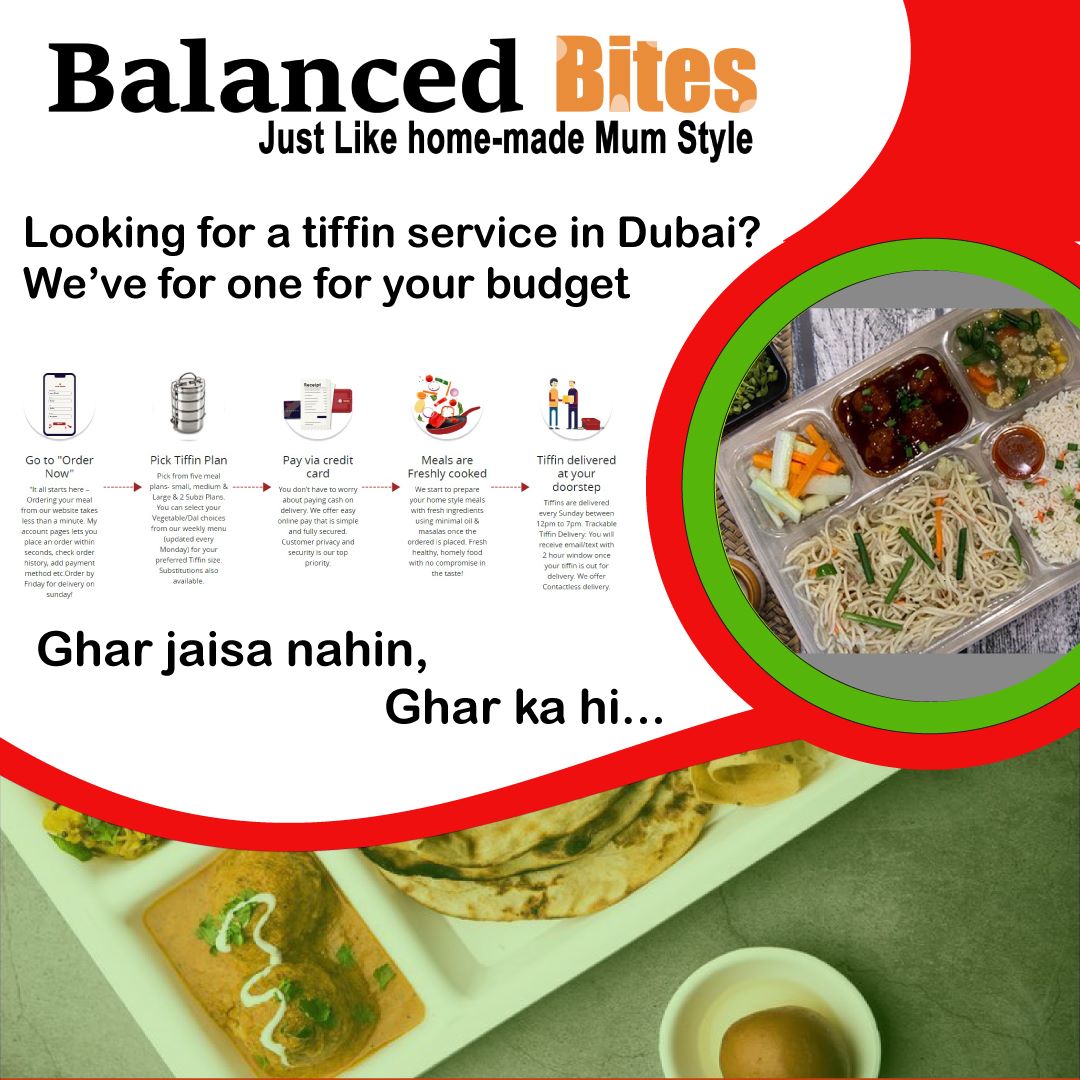 Deli Bite Catering Dubai Home Style Tiffin Meal Plans Just Like