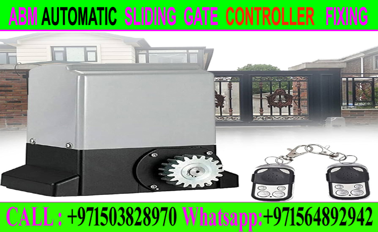 Automatic Sliding Gate controller Machine Fixing Ajman Sharjah,Ajman