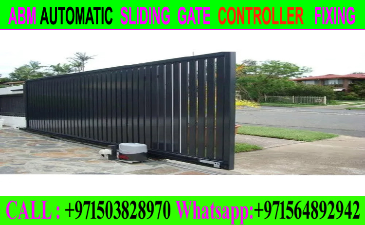 Automatic Sliding Gate controller Machine Fixing Ajman Sharjah,Ajman