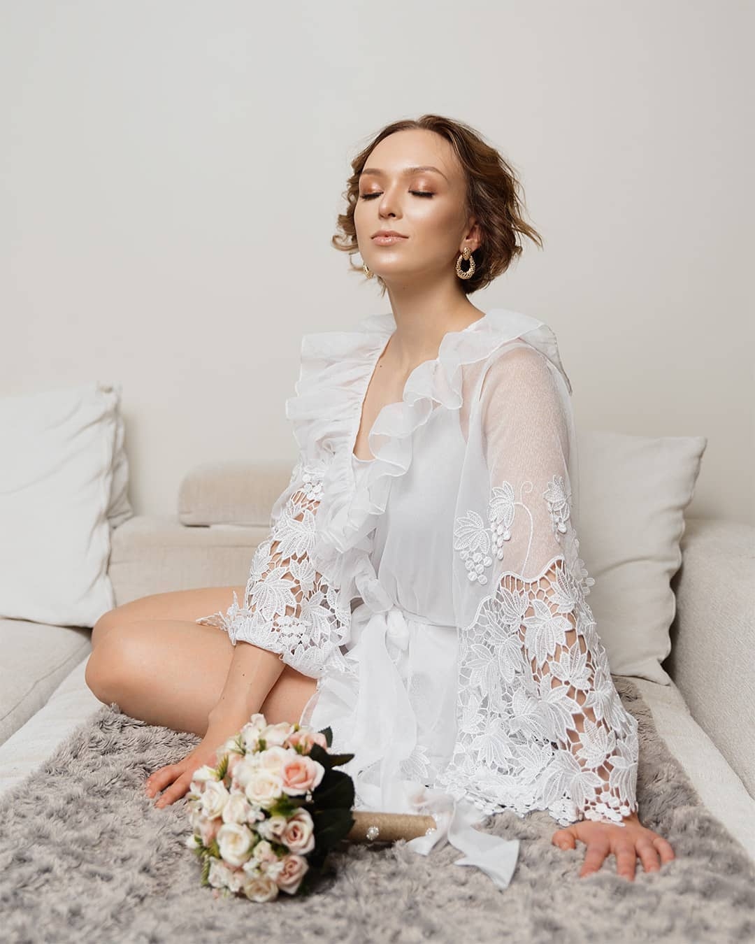 Frida Bridal Robe