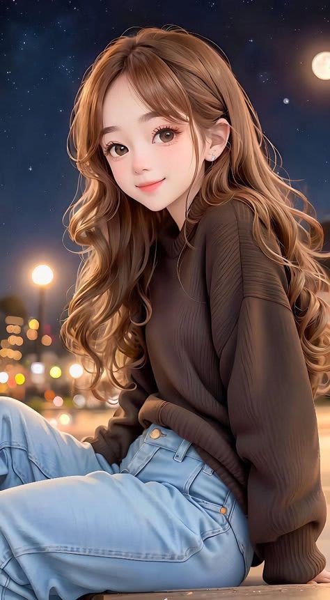 Cartoon Girl DP 86