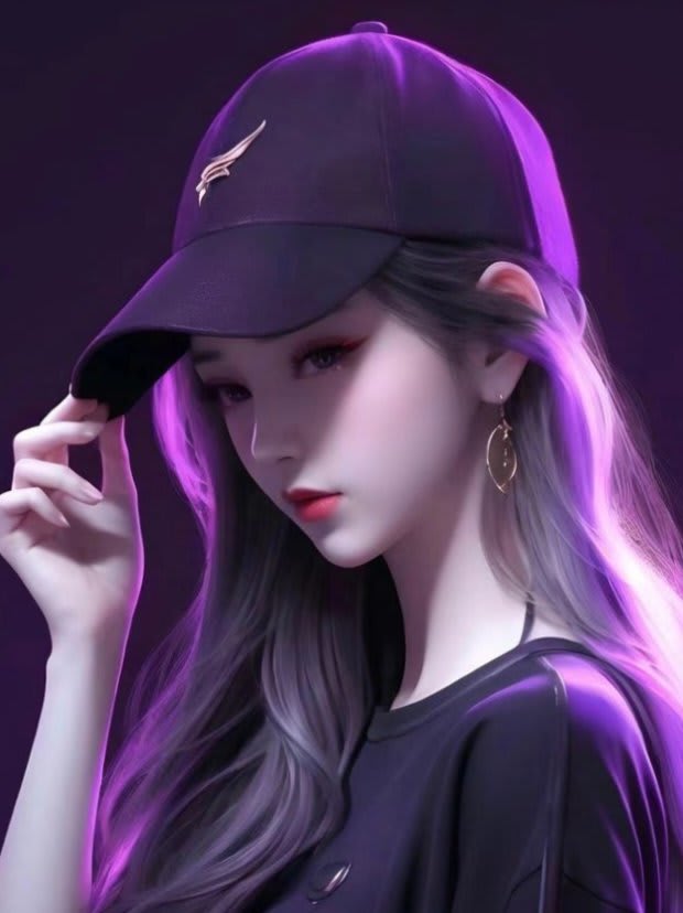 Cartoon Girl DP 58