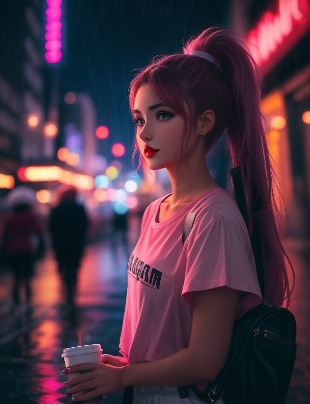 Cartoon Girl DP 61