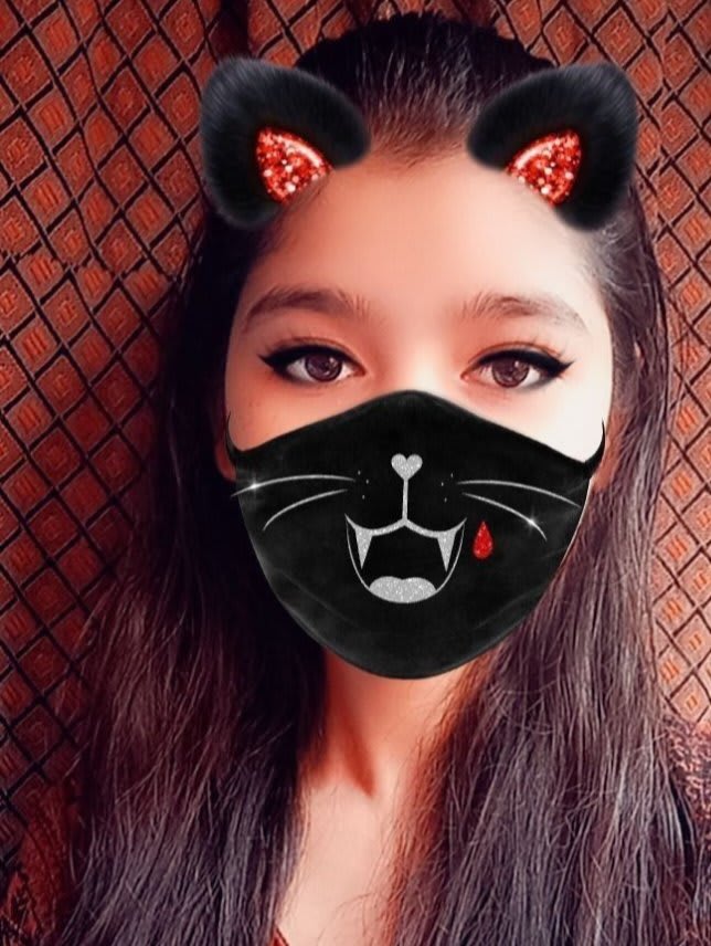 Hidden Face Girl 100