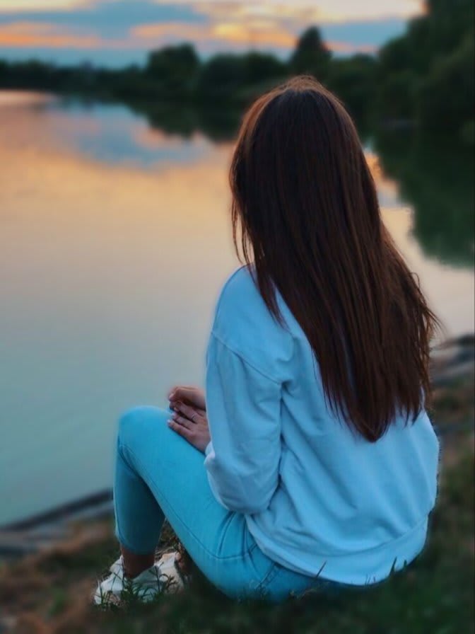 Sad girl dp 23