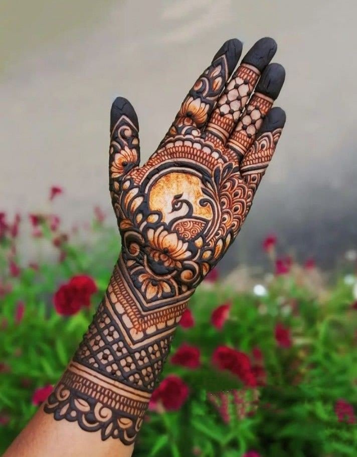 Stylish mehndi design 49