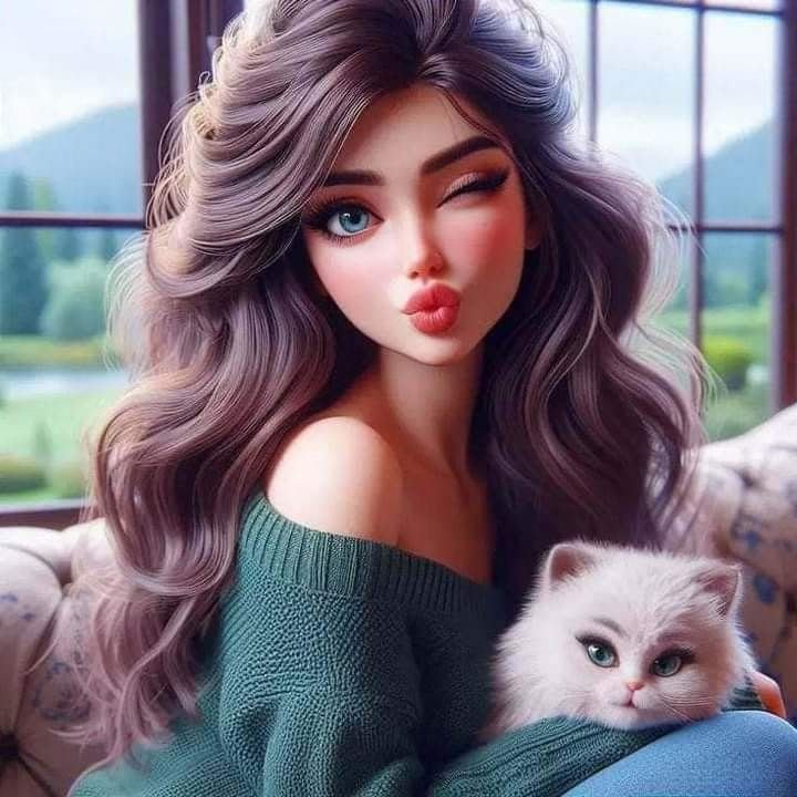Cartoon Girl DP 36