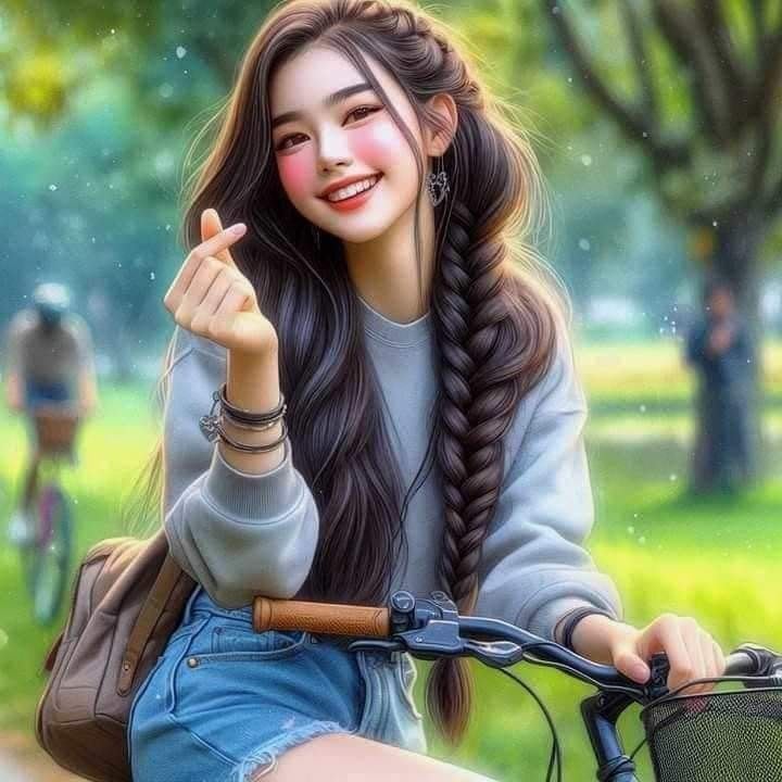 Cartoon Girl DP 78